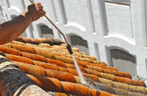 Nettoyage de toitures - Janailhac